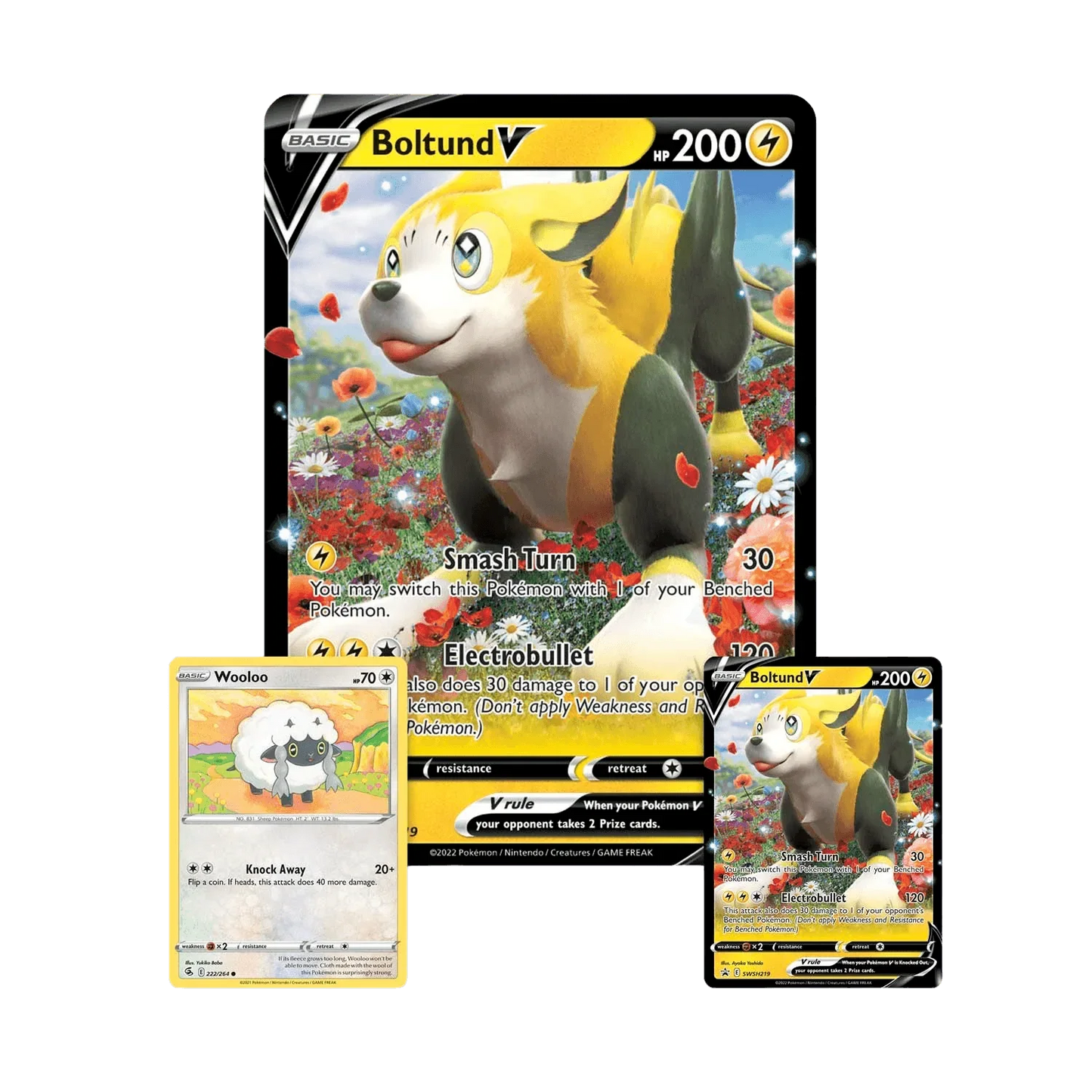 Pokemon TCG - Sword & Shield - Boltund V Collection Box