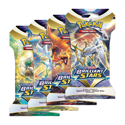 Pokemon TCG - Sword & Shield - Brilliant Stars - Sleeved Booster Pack
