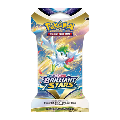 Pokemon TCG - Sword & Shield - Brilliant Stars - Sleeved Booster Pack