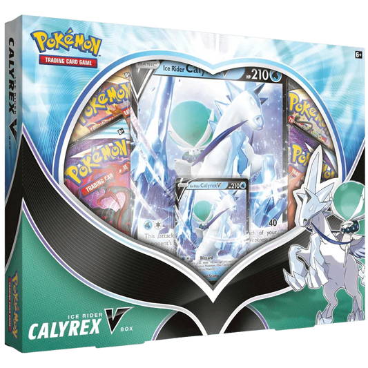 Pokemon TCG - Sword & Shield - Calyrex V Collection Box - Ice Rider