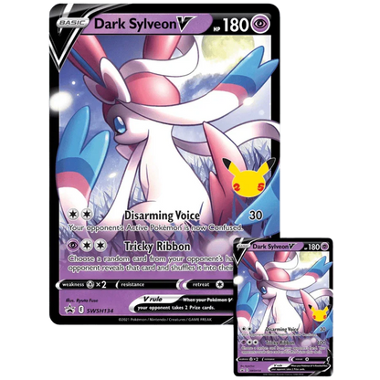 Pokemon TCG - Sword & Shield - Celebrations - Dark Sylveon Collection Box