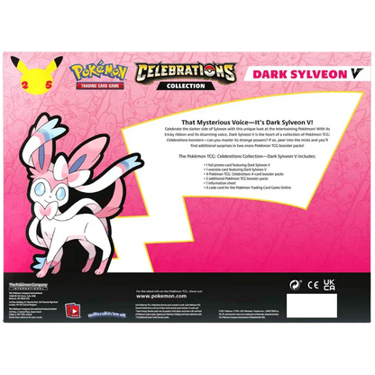 Pokemon TCG - Sword & Shield - Celebrations - Dark Sylveon Collection Box