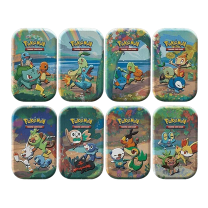 Pokemon TCG - Sword & Shield - Celebrations-  Mini Tin - Display Case (8x Tins)