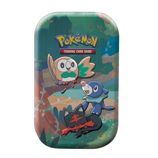 Pokemon TCG - Sword & Shield - Celebrations - Mini Tin - Rowlet, Litten & Popplio
