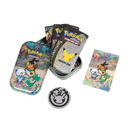 Pokemon TCG - Sword & Shield - Celebrations - Mini Tin - Snivy, Tepig & Oshawott