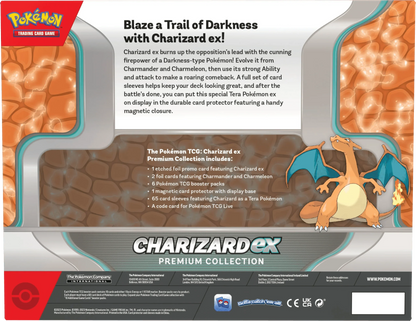 Pokemon TCG - Scarlet & Violet - Charizard ex Premium Collection Box