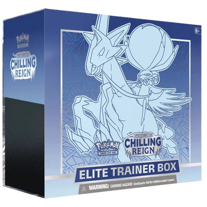 Pokemon TCG - Sword & Shield - Chilling Reign - Elite Trainer Box (Ice Rider)