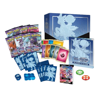Pokemon TCG - Sword & Shield - Chilling Reign - Elite Trainer Box (Ice Rider)