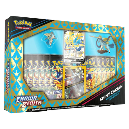 Pokemon TCG - Sword & Shield - Crown Zenith - Premium Figure Collection - Zacian V