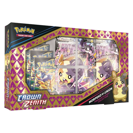 Pokemon TCG - Sword & Shield - Crown Zenith - Premium Playmat Collection - Morpeko V-UNION