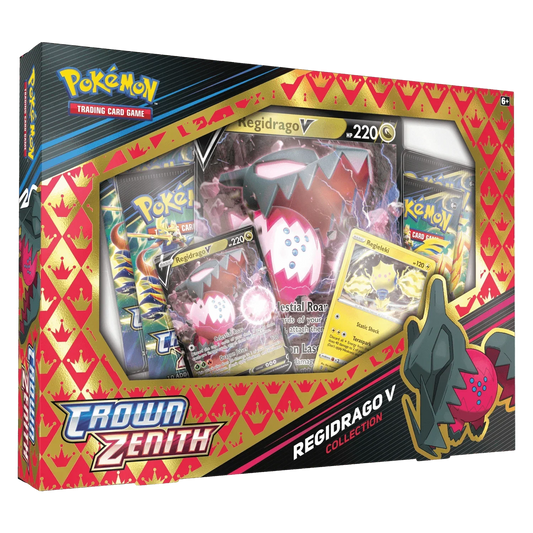 Pokemon TCG - Sword & Shield - Crown Zenith - Regidrago V Collection Box