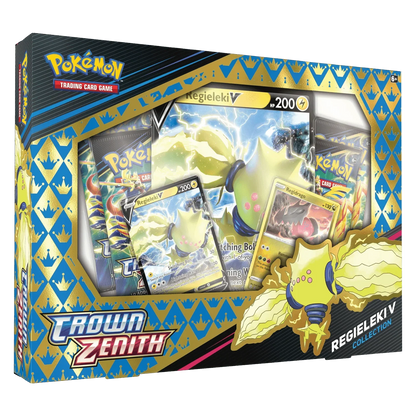 Pokemon TCG - Sword & Shield - Crown Zenith - Regieleki V Collection Box