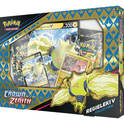 Pokemon TCG - Sword & Shield - Crown Zenith - Regieleki V Collection Box