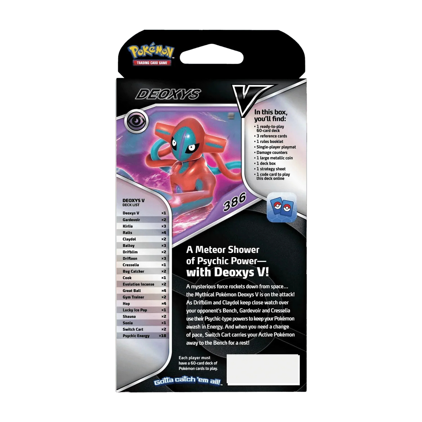 Pokemon TCG - Sword & Shield - Deoxys V Battle Deck