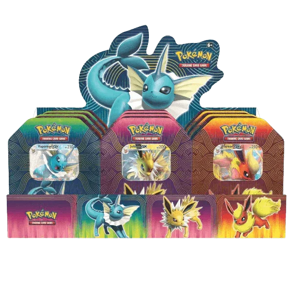 Pokemon TCG - Sun & Moon - Elemental Power Tin - Vaporeon GX