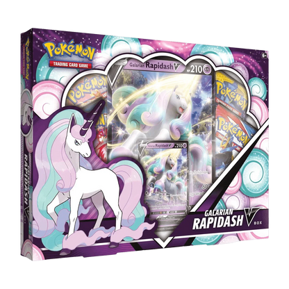 Pokemon TCG - Sword & Shield - Galarian Rapidash V Collection Box