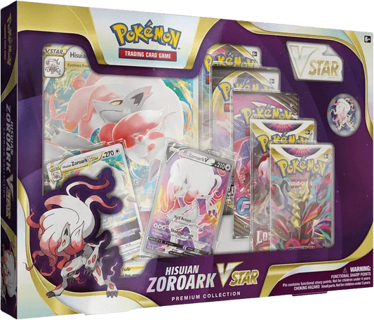 Pokemon TCG - Sword & Shield - Hisuian Zoroark VSTAR Premium Collection Box