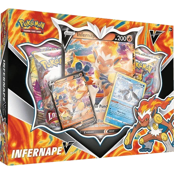 Pokemon TCG - Sword & Shield - Infernape V Collection Box