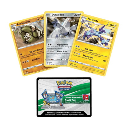 Pokemon TCG - Sword & Shield - Knock Out Collection (Toxtricity, Duraludon & Sandaconda)