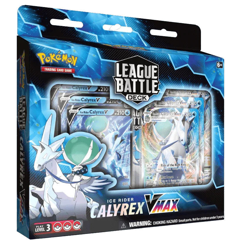 Pokemon TCG - Sword & Shield - League Battle Decks - Ice Rider Calyrex VMAX
