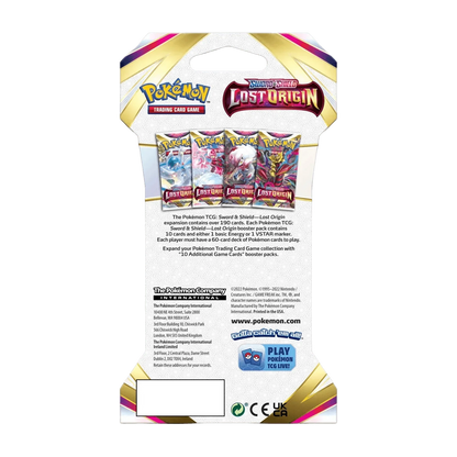 Pokemon TCG - Sword & Shield - Lost Origin - Sleeved Booster Pack