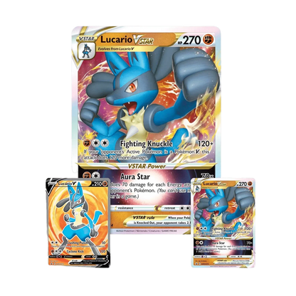 Pokemon TCG - Sword & Shield - Lucario VSTAR Special Collection Box