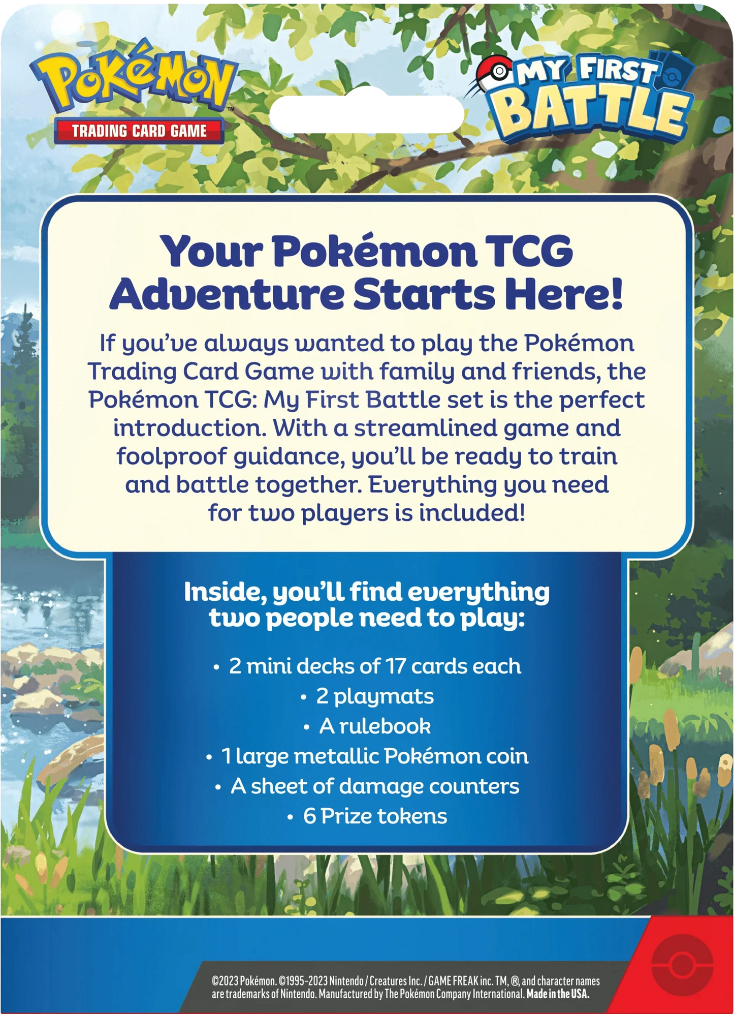 Pokemon TCG - Scarlet & Violet - My First Battle - Charmander vs Squirtle