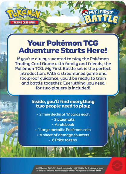 Pokemon TCG - Scarlet & Violet - My First Battle - Charmander vs Squirtle