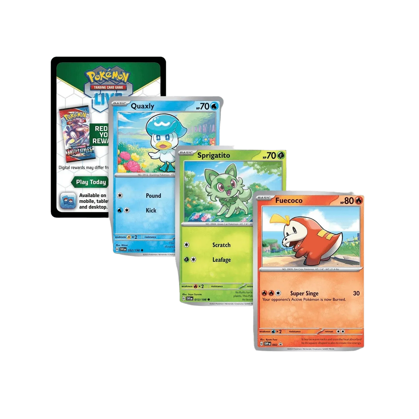 Pokemon TCG - Scarlet & Violet - Paldea Collection Box - Fuecoco