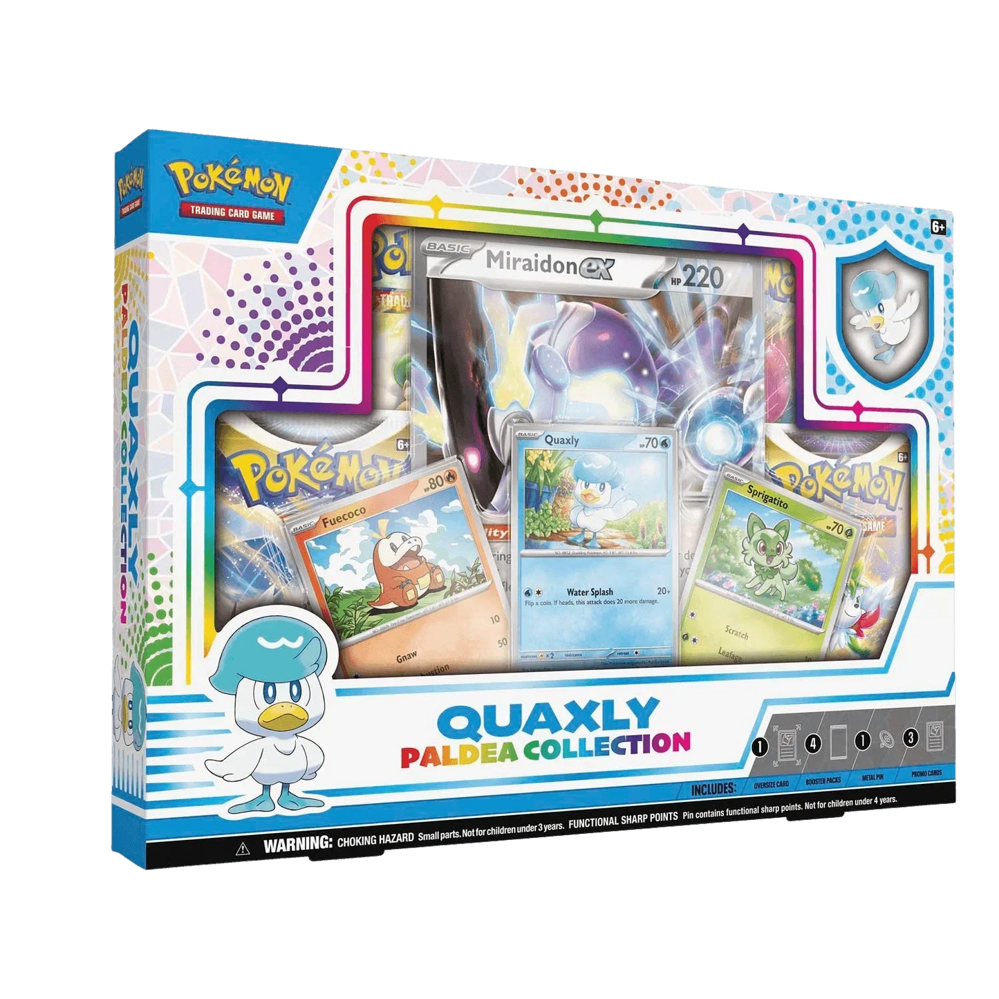 Pokemon TCG - Scarlet & Violet - Paldea Collection Box - Quaxly