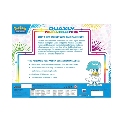 Pokemon TCG - Scarlet & Violet - Paldea Collection Box - Quaxly