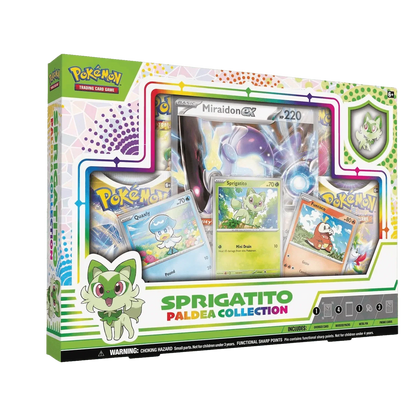 Pokemon TCG - Scarlet & Violet - Paldea Collection Box - Sprigatito
