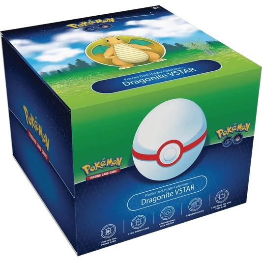 Pokemon TCG - Sword & Shield - Pokémon GO - Premier Deck Holder Collection - Dragonite VSTAR