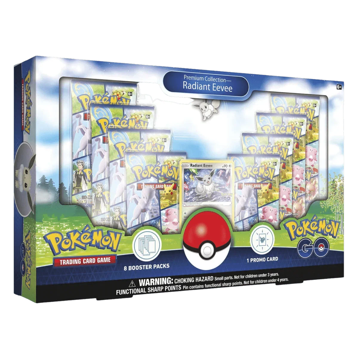 Pokemon TCG - Sword & Shield - Pokémon GO Premium Collection Box - Radiant Eevee