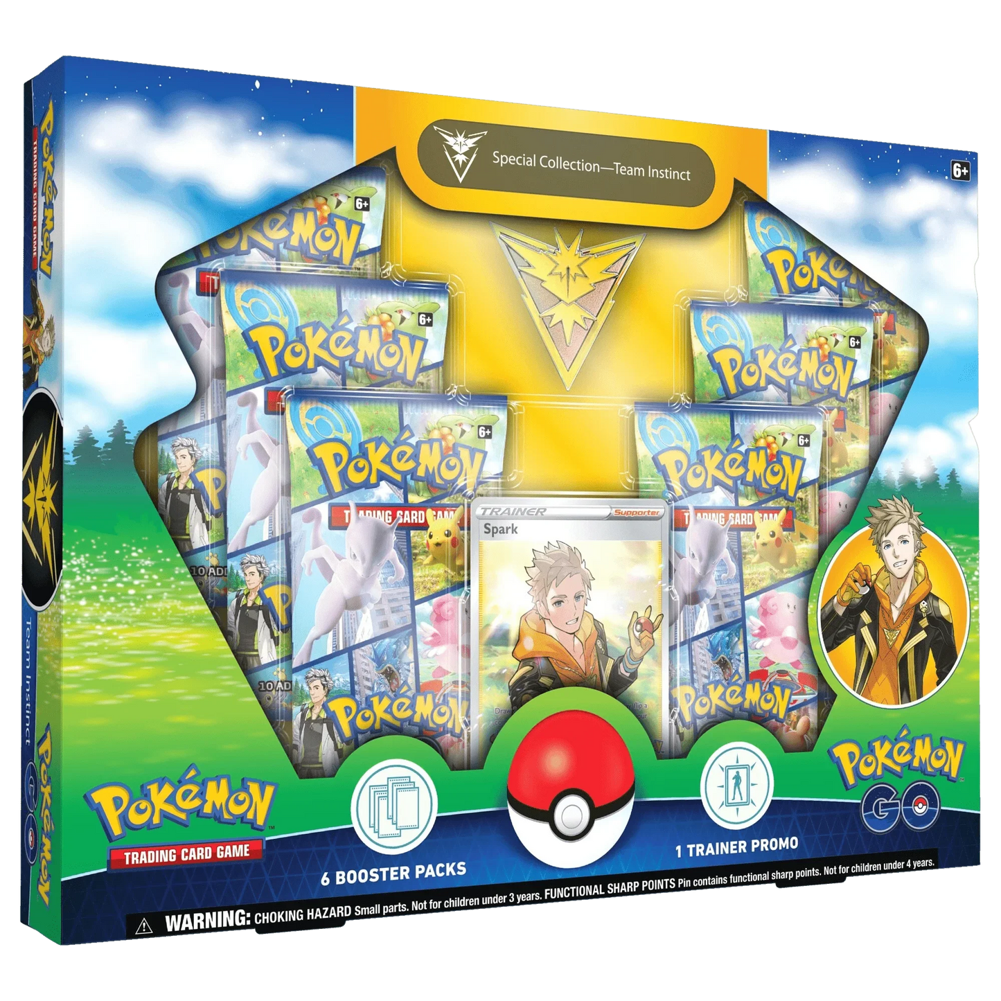 Pokemon TCG - Sword & Shield - Pokémon GO Special Collection Box - Team Instinct