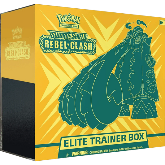 Pokemon TCG - Sword & Shield - Rebel Clash - Elite Trainer Box