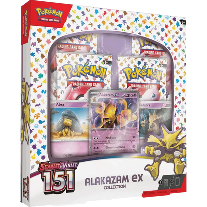 Pokemon TCG - Scarlet & Violet - 151 - Alakazam ex Collection Box