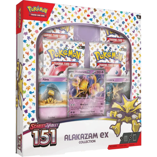 Pokemon TCG - Scarlet & Violet - 151 - Alakazam ex Collection Box