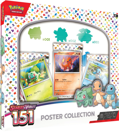 Pokemon TCG - Scarlet & Violet - 151 - Poster Collection