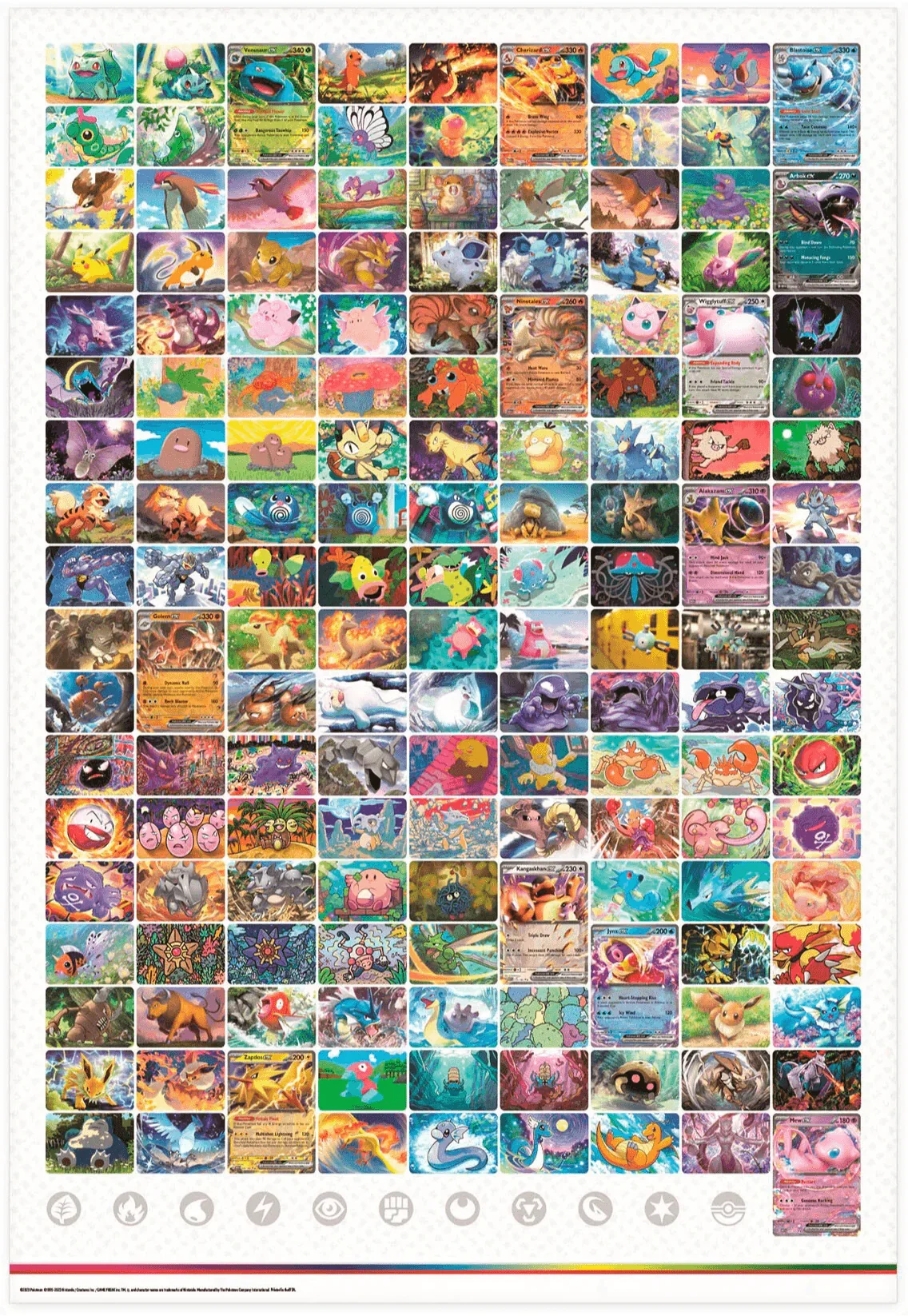 Pokemon TCG - Scarlet & Violet - 151 - Poster Collection