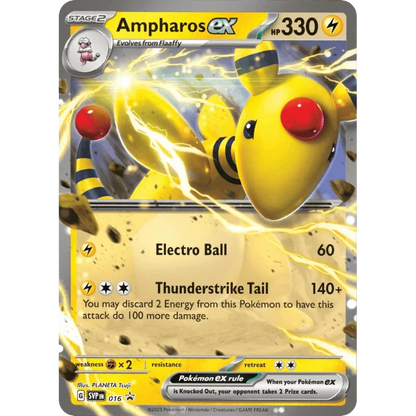 Pokemon TCG - Scarlet & Violet - Ampharos Ex Battle Deck