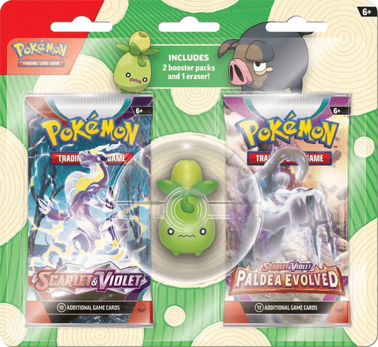Pokemon TCG - Scarlet & Violet - Back to School Eraser Blister (2023) - Smoliv