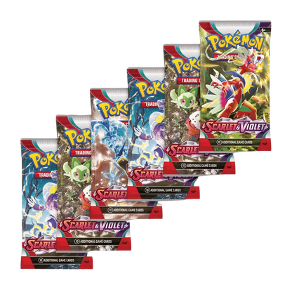 Pokemon TCG - Scarlet & Violet - Base Set - Booster Bundle (6 Packs)