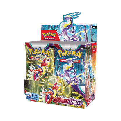Pokemon TCG - Scarlet & Violet - Base Set - Display Case (6x Booster Boxes)