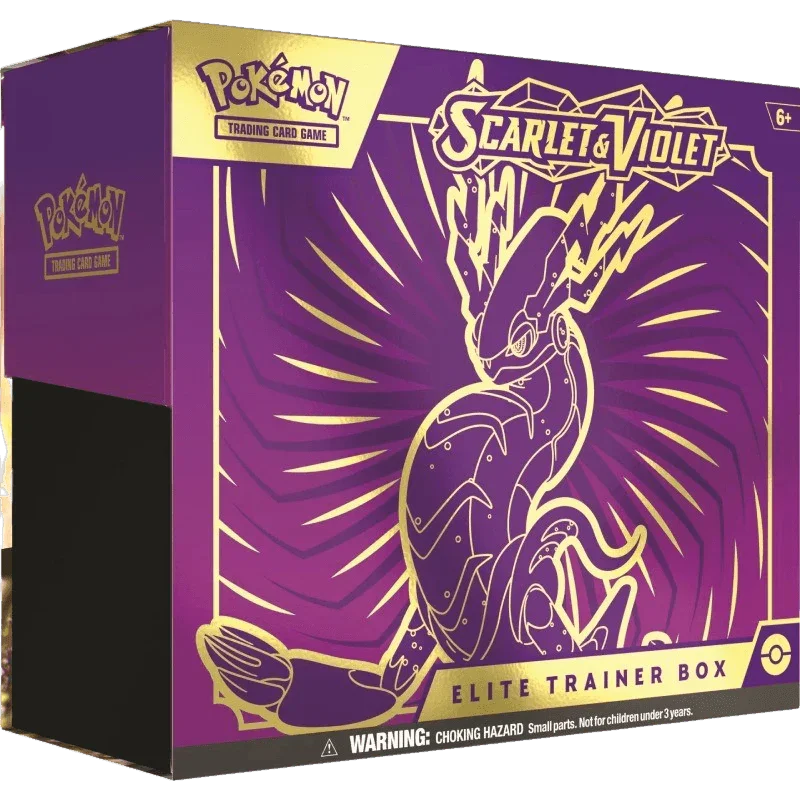 Pokemon TCG - Scarlet & Violet - Base Set - Elite Trainer Box (Miraidon)