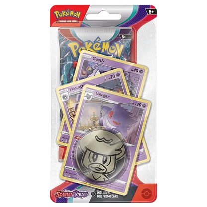 Pokemon TCG - Scarlet & Violet - Base Set - Premium Checklane Blister Pack - Gengar