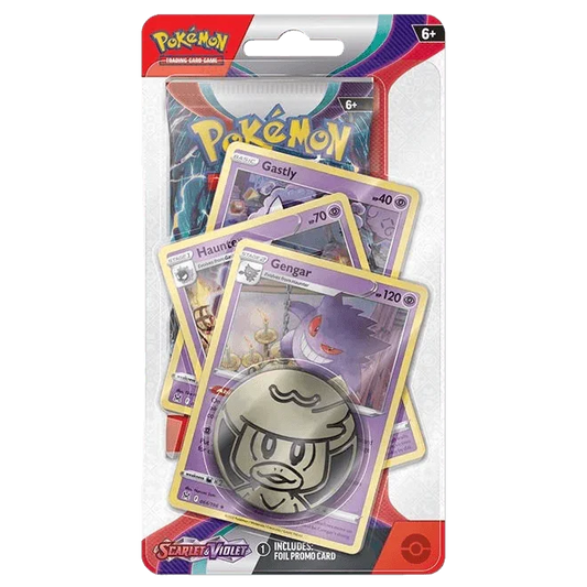 Pokemon TCG - Scarlet & Violet - Base Set - Premium Checklane Blister Pack - Gengar