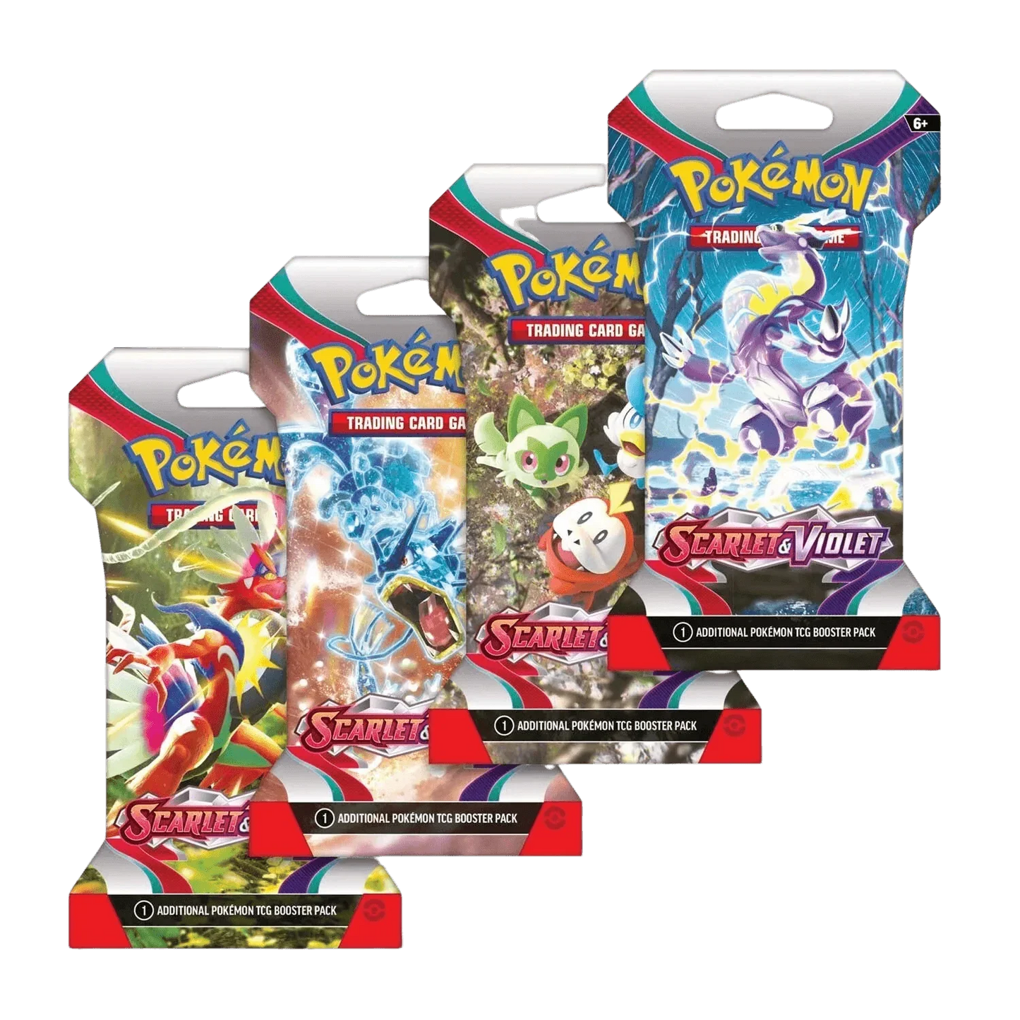 Pokemon TCG - Scarlet & Violet - Base Set - Sleeved Booster Pack