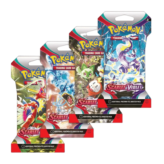 Pokemon TCG - Scarlet & Violet - Base Set - Sleeved Booster Pack