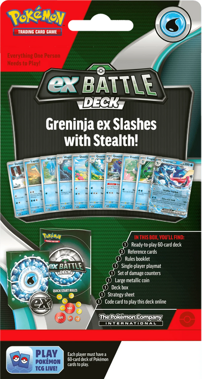 Pokemon TCG - Scarlet & Violet - Battle Deck- Greninja ex